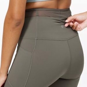 Lululemon Femme Force 8” Super High Rise with Mesh